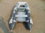 Wider Bow Inflatable Fishing Pontoon Boats , Small Pontoon Boats 380 Cm OEM