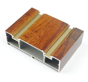 Wholesale Wardrobe Door 6063 Wood Finish Aluminium Trim Profiles from china suppliers