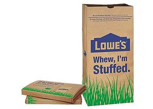 Wholesale Heavy Duty Lawn Paper Bags Large 30 Gallons Garden Waste Leaf Paper Bags from china suppliers