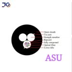 Single Mode G652D 12 Core Self Supported Asu Optic Cable