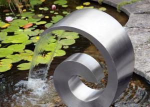 Wholesale Modern Style Stainless Steel Cascade Water Feature For Home Decoration from china suppliers