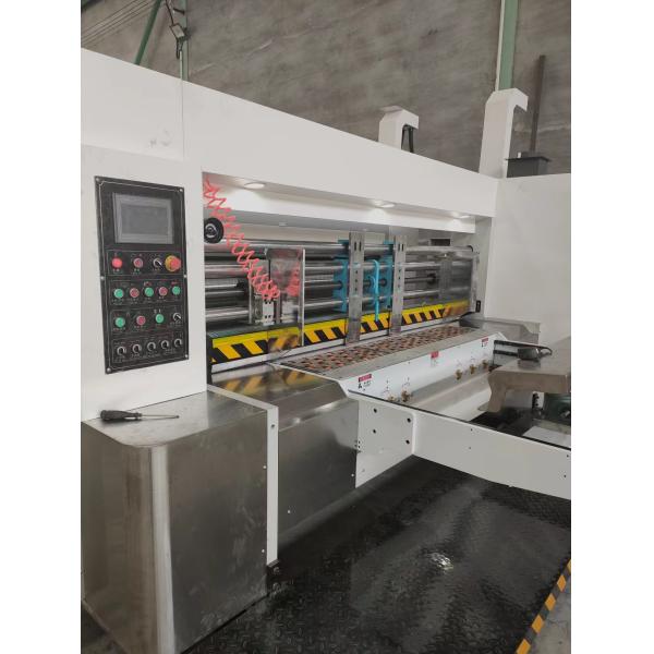 Full Automatic 4 Colors Printing Slotting Die Cutting Machine Carton Box Corrugated