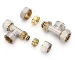 1Mpa Water Media Brass Elbow Fittings Female Connection PEX Fittings 1/2 3/4 1