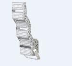 200W Led Stadium Flood Lights IP66 150LPW High Efficiency 5 Year Warranty