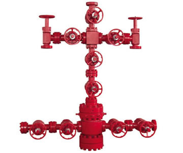 API 6A Wellhead 2-9/16" 3000psi PSL1 & PR1 X-Mas Tree , Oil Well Drilling Christmas Tree/ X-Mas Tree