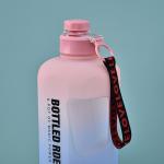 Time Marker Water Drink Reminding Popular Design Sport Plastic Bottle 2liter