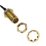 50ohm RG58 Coaxial Cable High End SMA Male To SMA Female Connector Nickel