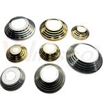 SS 201 304 Inox Stiar Parts Silver Gold Stainless Steel Handrail Base Cover For