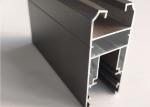 Anodized Aluminum Sliding Door Profile 6000 Series Corrosion Resistance