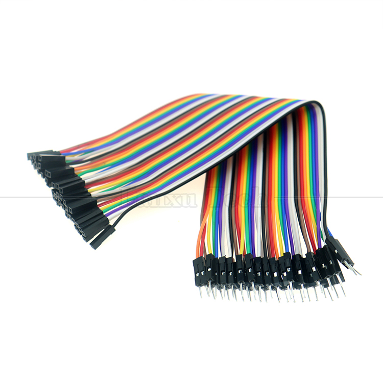 20cm 40 PIN Male to Female Dupont Breadboard GPIO Raspberry Pi Jumper Wire Cable