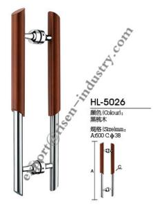 Wholesale Stainless steel door handle HL5026, dia38 X 600 from china suppliers