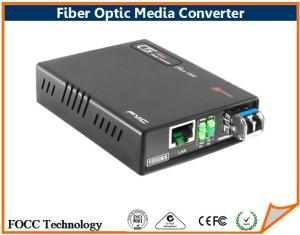 Wholesale Gigabit Ethernet Copper To Fiber Optic Media Converter TX 1000Base Dual Item from china suppliers