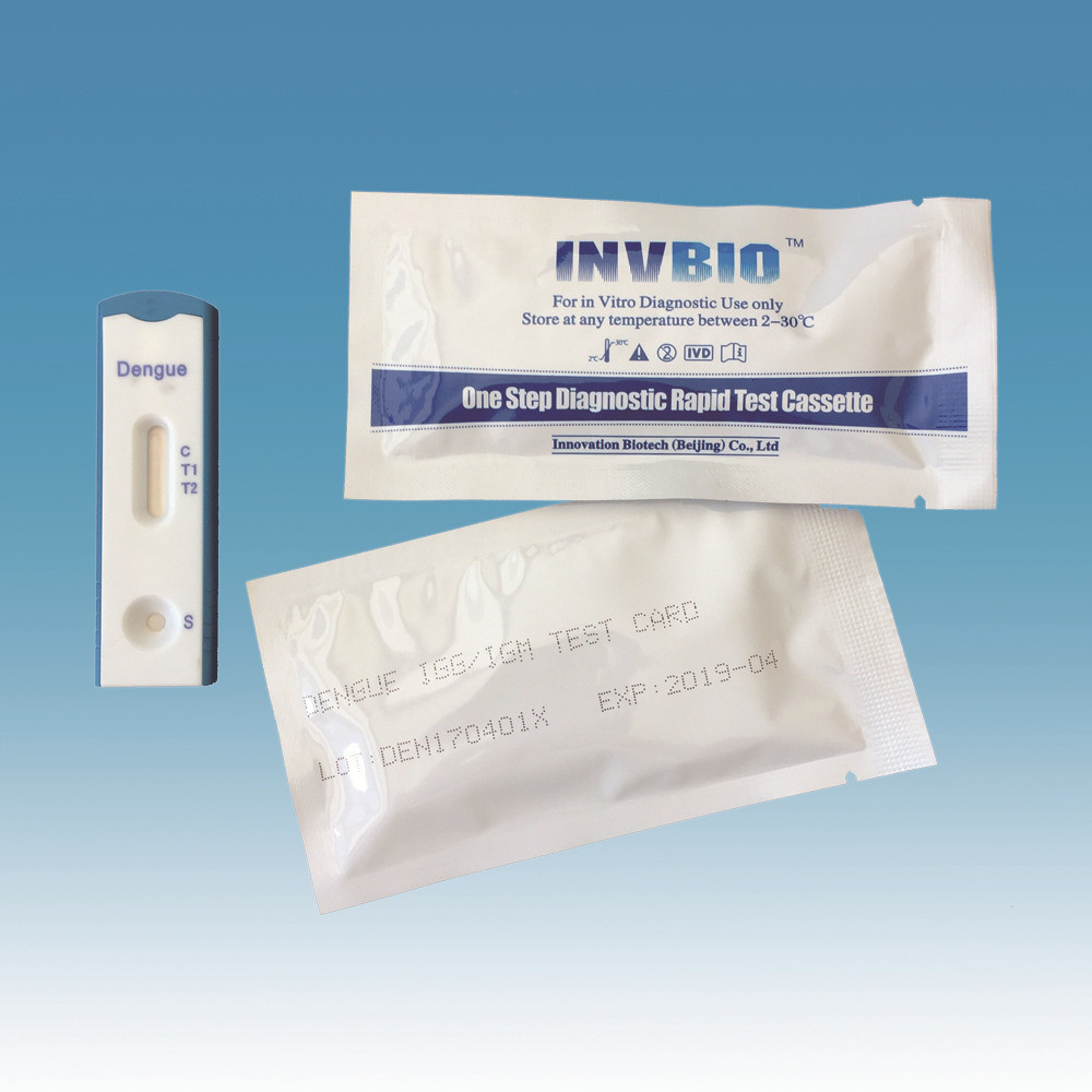 One Step DV Infectious Disease Rapid Test Kits Dengue Igg Igm Home Use