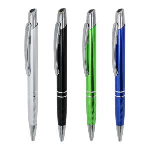 Wholesale ODM Metal Aluminum Ballpoint Pens 1.0mm Press Ball Pen For Office School Writing from china suppliers