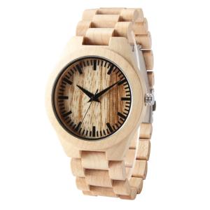 Wholesale Hot Sale cheap wooden wrist watch with custom colorful wooden watch For Men from china suppliers