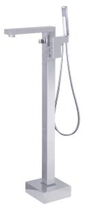 Wholesale Sleek Morden Style Floor Standing Bath Shower Mixer For Bathroom T8530A from china suppliers