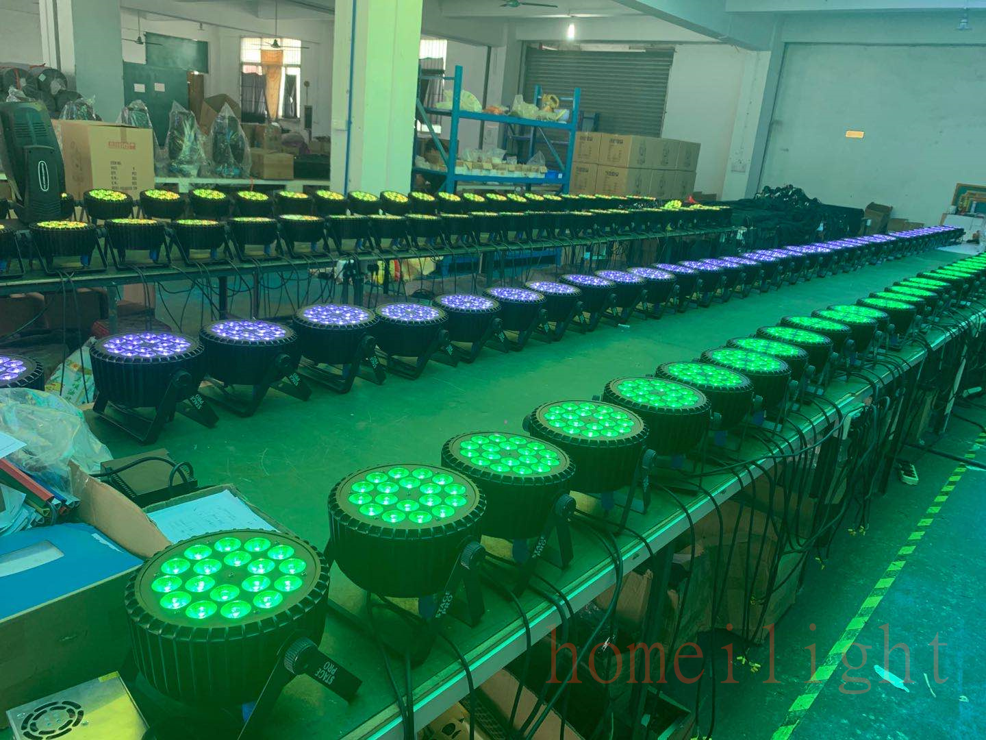 Disco Lighting 18x18w Slim LED Par Light Stage Aluminum Shell Uplight