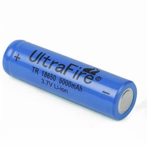 Wholesale New UltraFire TR 18650 5000mAh 3.7V rechargeable Li-ion battery from china suppliers