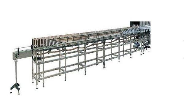 Stainless Steel Sterilizing Bottle Conveyor Systems Pet Juice Bottle Neck