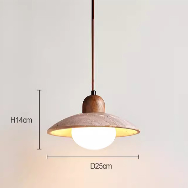 Wabi Sabi Pendant Light Janpanese Stone ceramic pendant light(WH-AP-574)