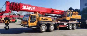 Wholesale 2nd Hand 75 Ton Truck Crane Sany STC75 With 12m Main Boom 80Km/h from china suppliers