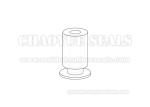 Industrial Equipment Rubber Suction Cups High Tear Strength Transparent