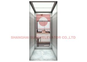 Wholesale Wooden/ Stainless Steel Luxury Villa Elevator With PVC Floor 0.4m/S from china suppliers
