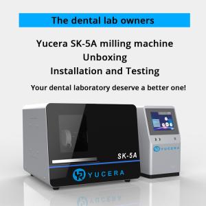 Wholesale 5 Axis Dental CAD CAM Milling Machine 800W 0.2mm Cutting Precision from china suppliers