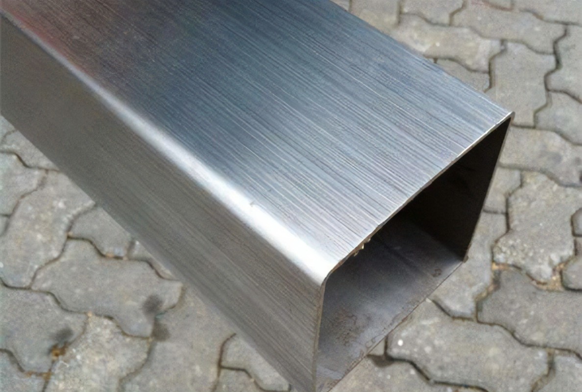 Welded Rectangular Stainless Steel Pipe SS201 202 304 304L 316 316L