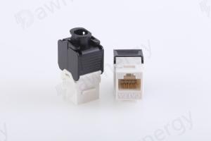Wholesale CAT6 Keystone Jack Toolless Design 180° Termination from china suppliers