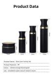 Magnetic Over Cap Pp Airless Bottle For Cosmetic Packaging