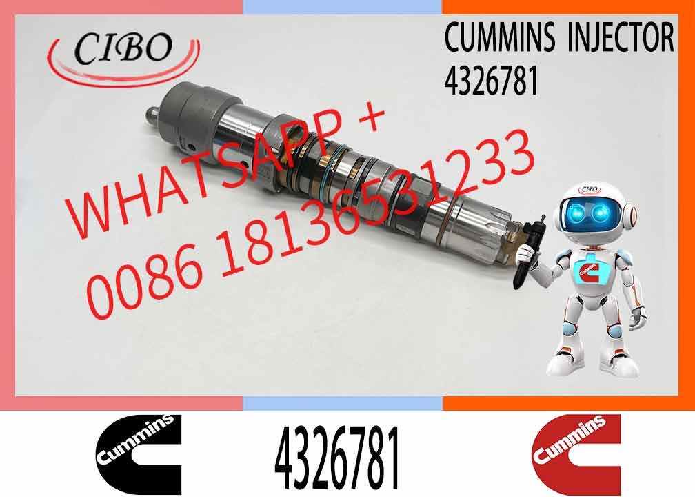 COMMON RAIL FUEL INJECTOR 4326780 4088427 4087893 4001813 4010025