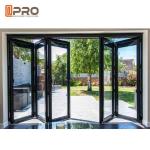 Anti Aging Aluminium Folding Windows , Outdoor Horizontal Folding Windows lowes