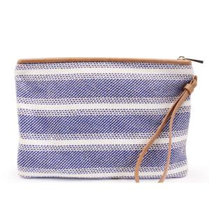 Wholesale Europe 2016 new women handle bag striped knit wrist portable Clutch from china suppliers
