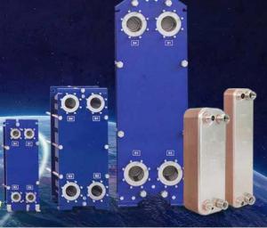 Wholesale Plate Heat Exchanger for Gas Booster Conpressor B250B Detachable plate heat exchanger BR 13-0.6-300-E from china suppliers