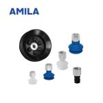 High Strength Round Suction Cups , FGA Bellows Vacuum Cups 11 To 78mm Diameter