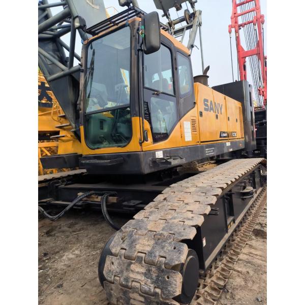 SANY SCC750C 75 Ton 2nd Hand Crawler Crane Lifting Equipment Fully Functional
