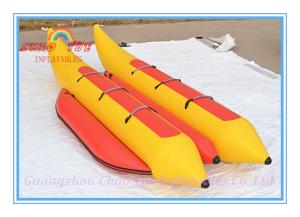 Wholesale New Inflatable Water Floating Banana Boat for Amusement Park from china suppliers