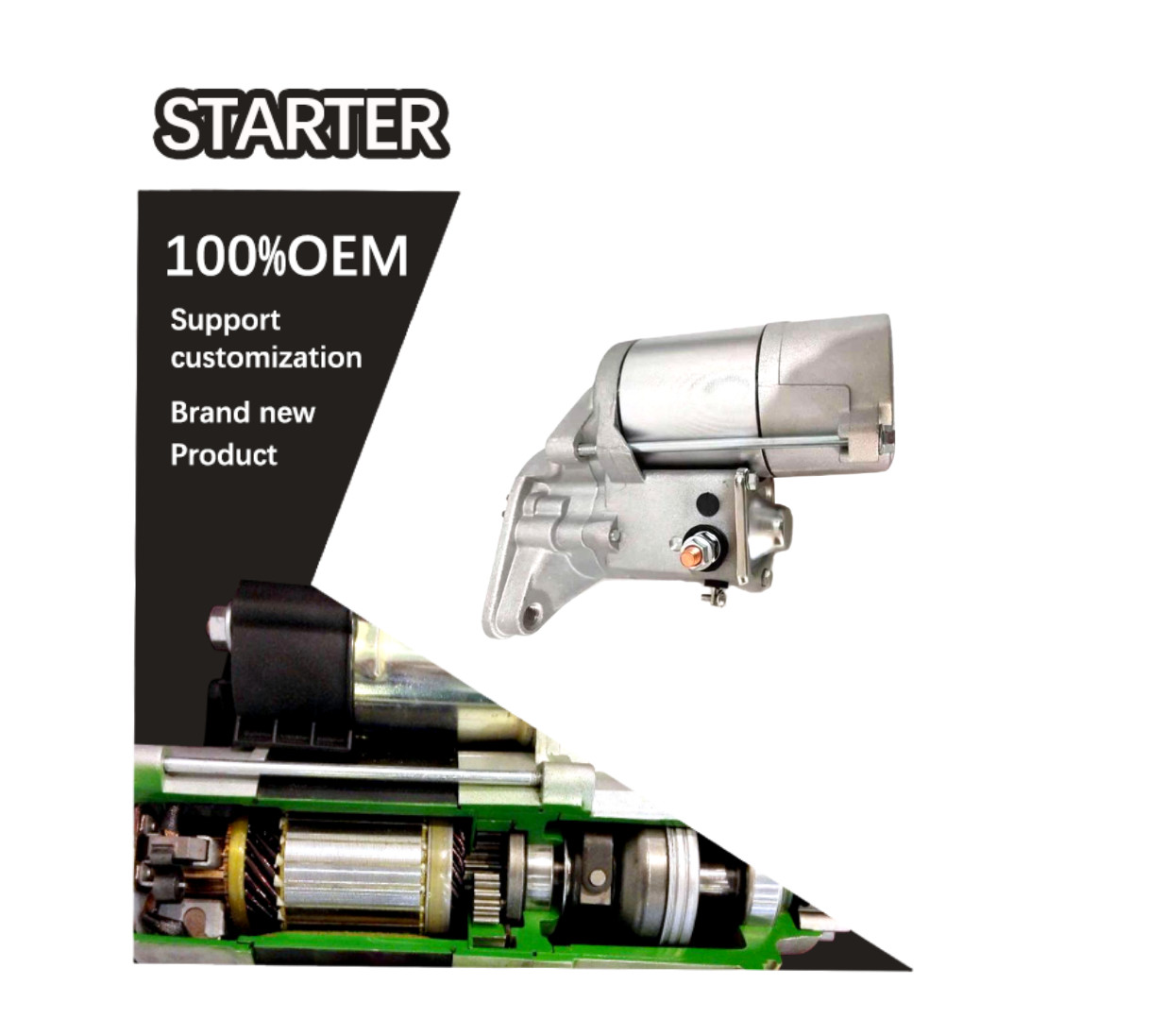 12V 18T CW STARTER TGY28000-0220 11034-63051 28000-0220 TGY280000220 1103463051 280000220