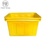 90 Liter Poly Box Truck Recycling Open Top Water Tank With Wheel And Lids