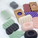 Skin Cleaning Konjac Exfoliating Sponge Biodegradable 100% Natural