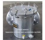 Main Engine Sea Water Strainer Szie-8"-Dn200 Carbon Steel Body Stainless Steel