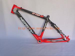 Wholesale MB-NT102 bicycle parts carbon frame carbon bike MTB frame(red and black) from china suppliers