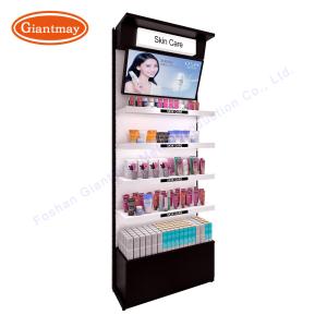 Wholesale Makeup Nail Polish Storage Cosmetics Display Stand With Lights from china suppliers