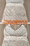crochet tops, feminino women hem tassel sexy tanks top crochet, knit vest, Hand
