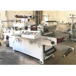China Heat Insulation Cotton Fabric Die Cutting Machine With Unwinding Traction Motor for sale