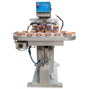 Wholesale 50W Transfer Belt Pad Printer Machine Semi Auto 4 Color Pad Printer from china suppliers