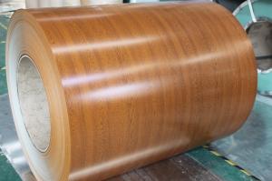 Wholesale Wood Like Galvanized Steel Q345 Colour Coated Sheet Coil 0.14mm from china suppliers