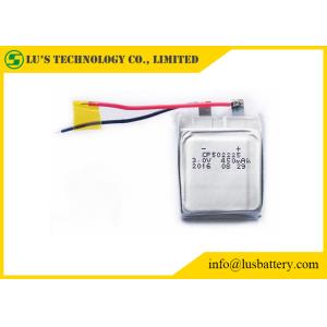 Wholesale CP502225 450mah Ultra Thin Battery 3.0v Lithium Primary battery with 10 Years Self Life from china suppliers