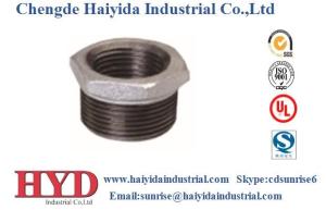 Wholesale bushing black malleable iron pipe fitting cast iron UL factory from china suppliers